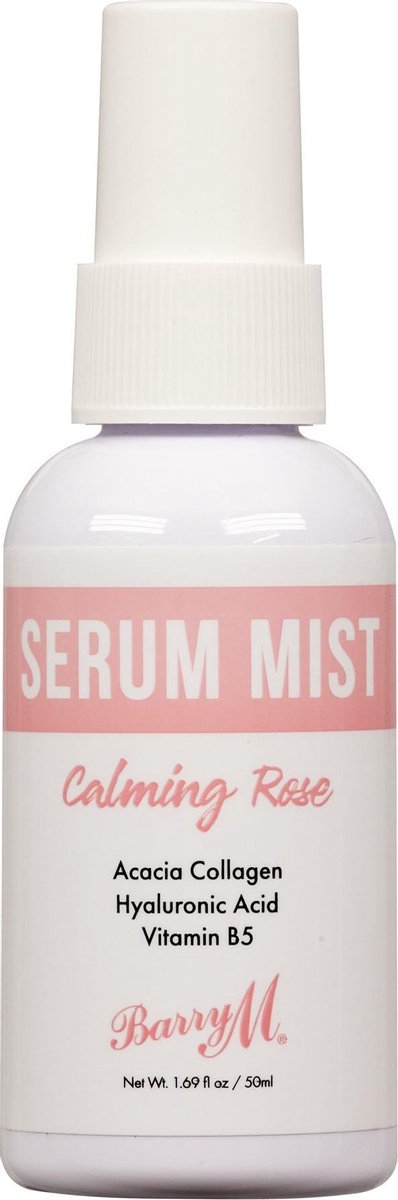 Barry M Serum Mist Calming Rose - 50 ml
