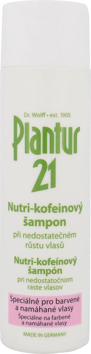 Dr. Kurt Wolff Plantur 21 shampoo Vrouwen Voor consument 250 ml