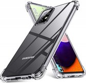 Schokbestendig Transparant Hoesje Geschikt voor Samsung Galaxy A52 / A52S