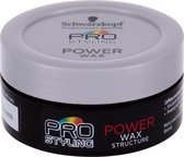 Schwarzkopf Professional - Pro Styling Power Wax - Hair Wax For Long-Lasting Hairstyle