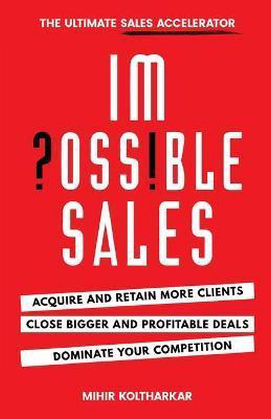 Impossible Sales - cover