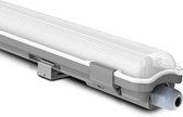LED TL Armatuur met T8 Buizen - Nicron Truno - 60cm Dubbel - 20W - Natuurlijk Wit 4000K - Mat Wit - Kunststof
