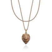 Croyez Jewelry | Lion Rosegold Layerup | Curb / 65cm / 75cm