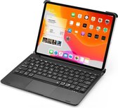 iPad Pro 2021 (11 Inch) Hoes - Bluetooth Toetsenbord hoes - Toetsenbord verlichting - Touchpad - Zwart