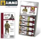 AMMO MIG 7033 British Uniforms WWII - Acryl Set Verf set