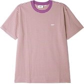 Obey Ideals Organic Stripe heren shirt geel