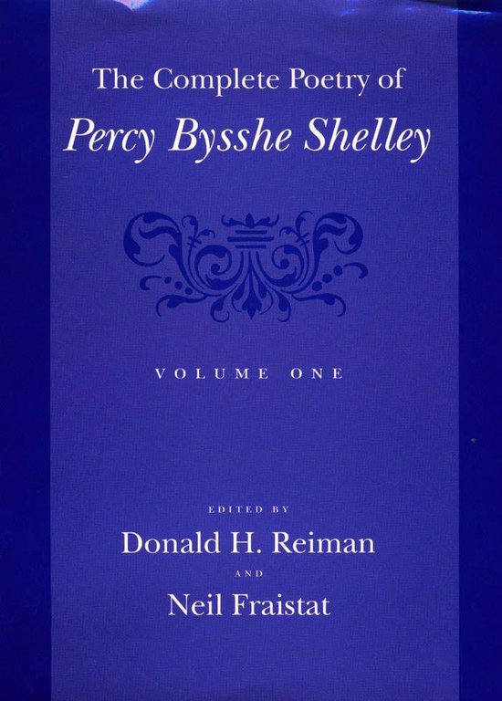 The Complete Poetry of Percy Bysshe Shelley - cover