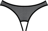 Adore Exposé Panty - Black - O/S - Lingerie For Her - Pantie