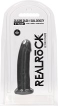 Silicone Dildo Without Balls - Black - 15,3 cm - Realistic Dildos