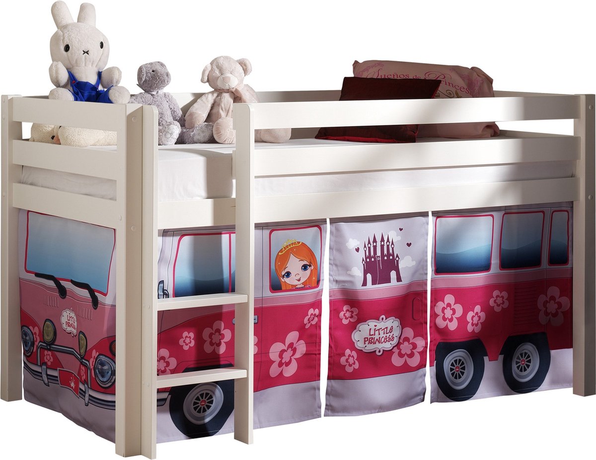 Vipack Halfhoogslaper Pino wit - bedtent Little Princess