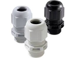Wiska 10100471 Wartel M25 Kunststof Lichtgrijs 3 stuk(s)