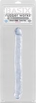 12" Double Dong - Clear - Double Dildos