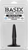 Mini Butt Plug - Black - Butt Plugs & Anal Dildos