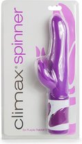 Climax Spinner 6x Rabbit - Purple - Rabbit Vibrators