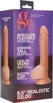 6.5 Inch Realistic Dildo - Flesh - Realistic Dildos