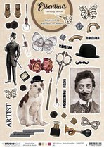 Cutting sheet A4 Essentials by Jolanda de ronde nr. 01