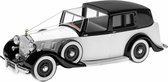 Modelauto Rolls Royce Phantom III 1937 trouwauto wit 12 cm - Schaal 1:36 - Speelgoedauto - Miniatuurauto
