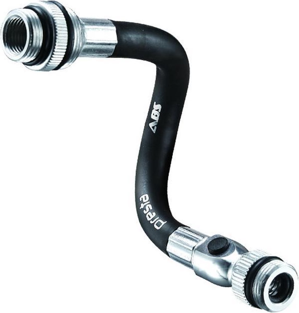 LEZYNE ABS FLEX HOSE BLACK/SILVER