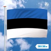 vlag Estland 200x300cm - Spunpoly