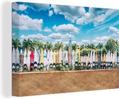 Peintures sur toile - Planches de surf en rang - 150x100 cm - Décoration murale
