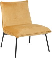 Luxe kinderfauteuil Leo Oker Geel