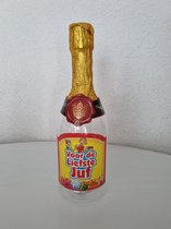 Partyfles (plastic) - Voor de liefste juf