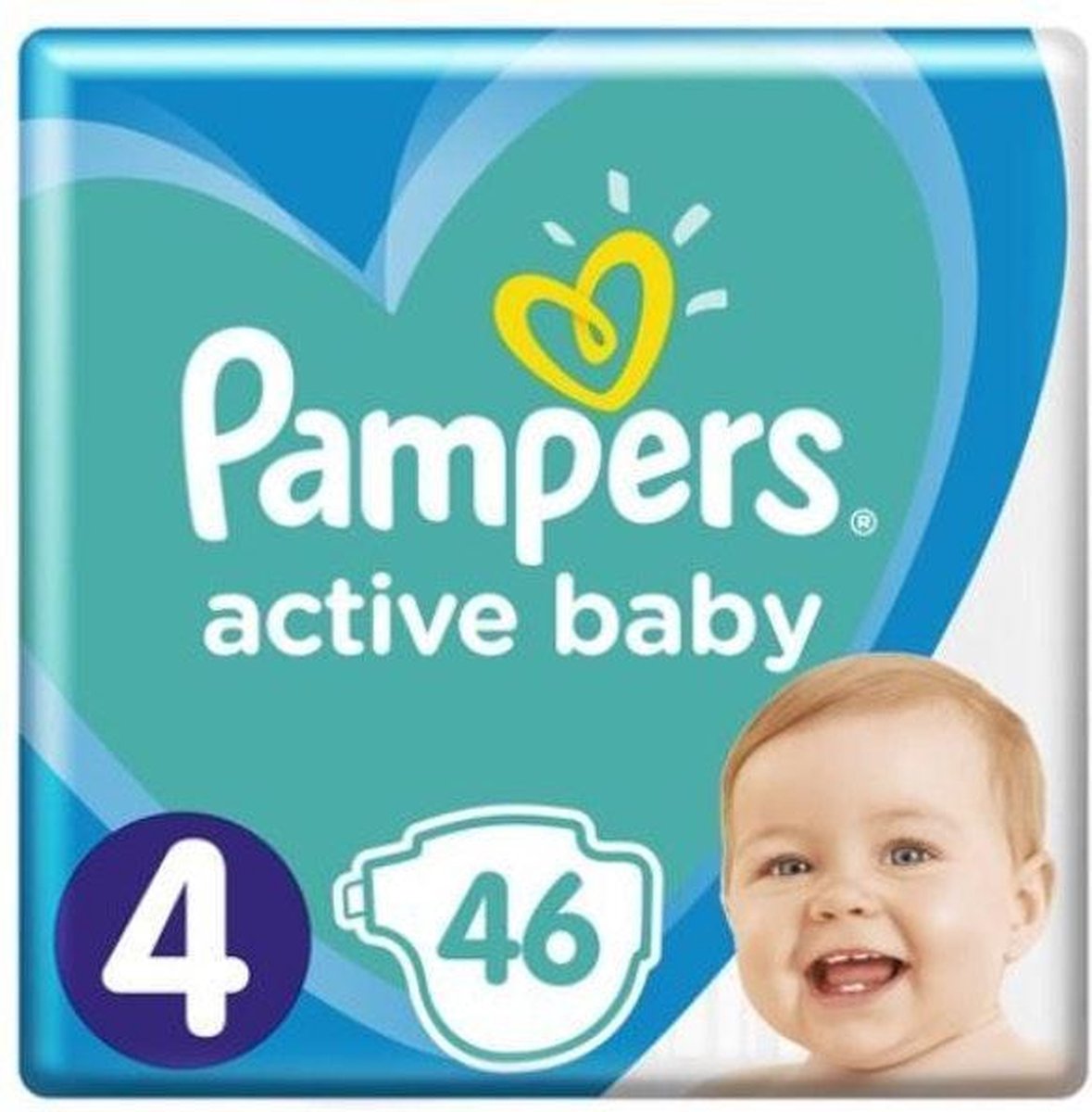 Pampers Active Baby Maat 4-46 Luiers