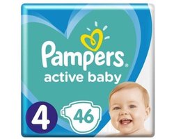 Pampers Active Baby Maat 4-46 Luiers