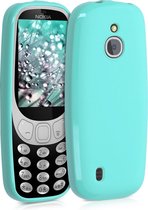 kwmobile telefoonhoesje voor Nokia 3310 3G 2017 / 4G 2018 - Hoesje voor smartphone - Back cover in mat mintgroen
