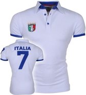 EK Voetbal - Heren Polo - Italië - Wit