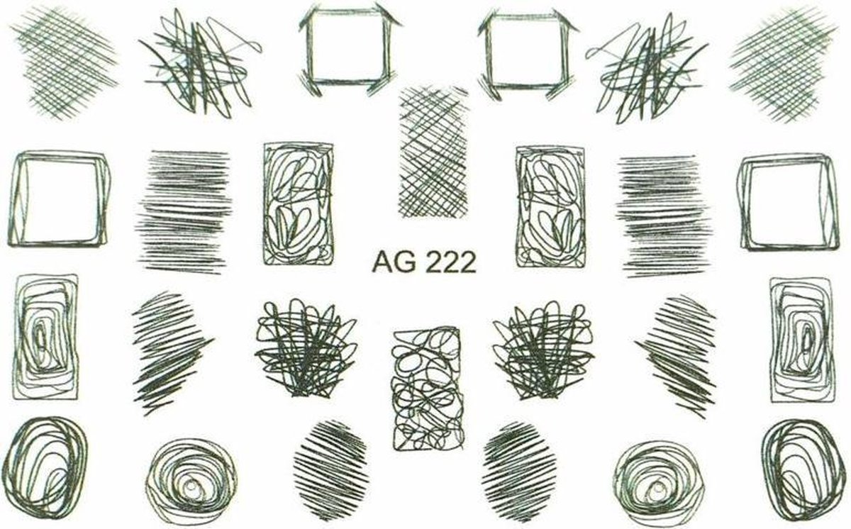 Goedkoopste Korneliya Airbrush Waterdecal AG 222 black
