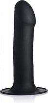 Squeeze-It Phallic Dildo - 15.5 cm - Dildo - Dildo Normaal - Zwart - Discreet verpakt en bezorgd