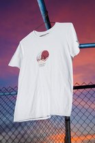 Todoroki Head Chibi T-Shirt | Boku no hero Academia | BNHA | Anime Merchandise Unisex Maat L Wit