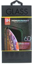 For iPhone Xr, iPhone 11 Tempered Glass 6D Black