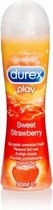 Durex Play Sweet Strawberry - 50 ml - Drogisterij - Glijmiddel - Transparant - Discreet verpakt en bezorgd