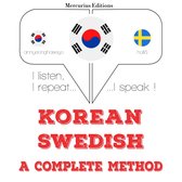 나는 스웨덴어를 배우고