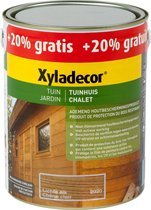 Xyladecor pour abri de jardin - Teinture pour bois - Chêne clair - 2,5 + 0,5 litre