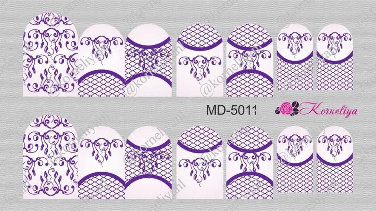 Goedkoopste Korneliya Metal Decal MD 5011