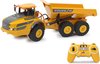 Jamara Knikdumper Rc Volvo A40g 39,5 X 13,2 Cm Rubber Geel