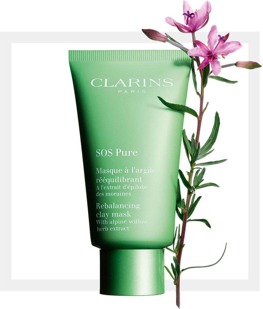 Goedkoopste Clarins SOS Pure Masque Masker - 75 ml - Gezichtsmasker