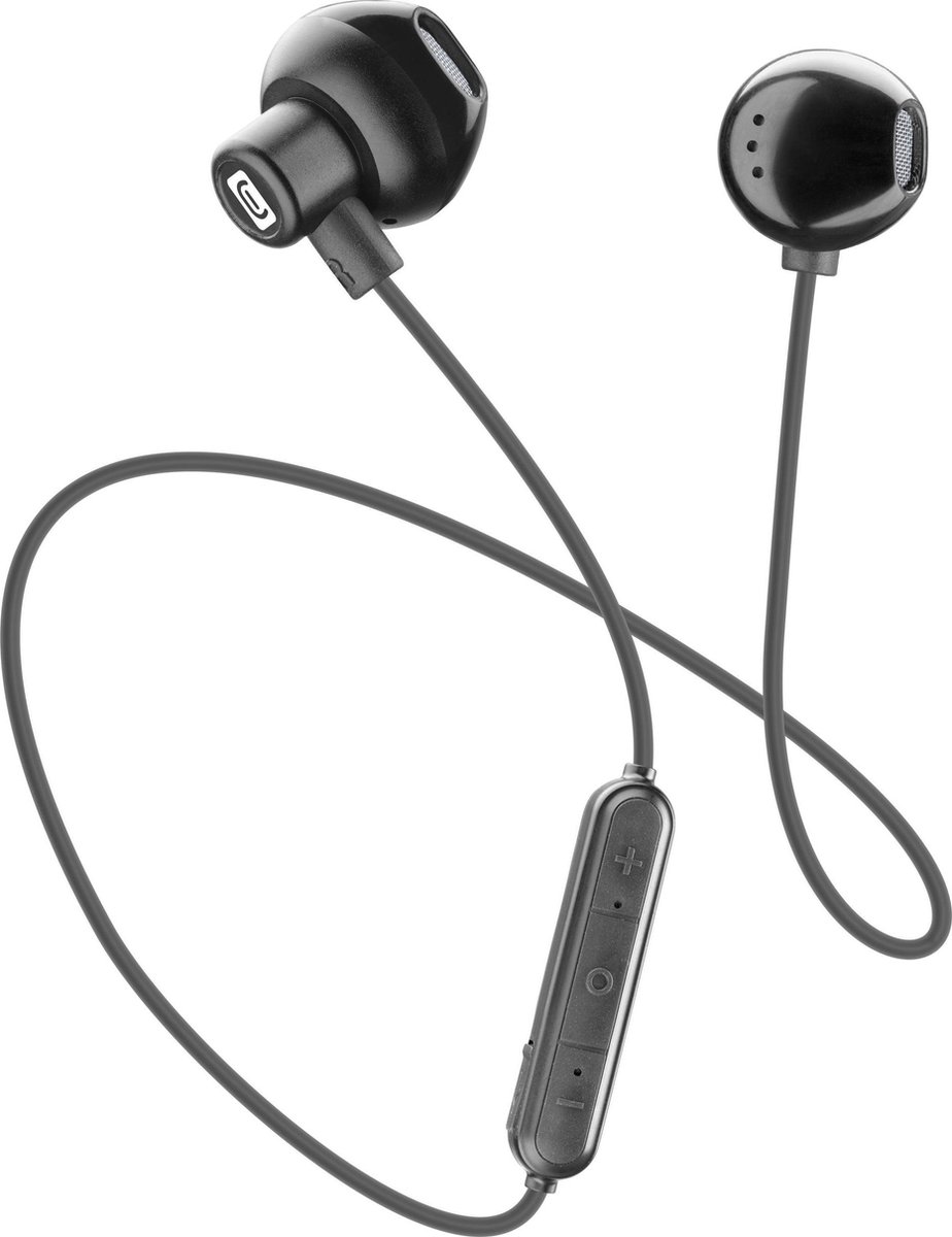 Cellularline Bubble Headset Draadloos In-ear Oproepen/muziek Bluetooth Zwart
