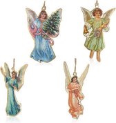 Vintage Angels Bauble 5. Stuks