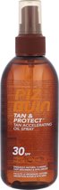 Piz Buin Tan & Protect Dry Oil Spray Factor(spf) 30 - 150 ml - Zonnebrand spray