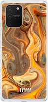 Samsung Galaxy S10 Lite Hoesje Transparant TPU Case - Brownie Caramel #ffffff