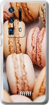 6F hoesje - geschikt voor Huawei P40 Pro+ -  Transparant TPU Case - Macaron #ffffff