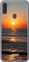 Samsung Galaxy A11 Hoesje Transparant TPU Case - Eventide #ffffff