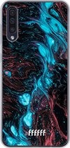 Samsung Galaxy A50 Hoesje Transparant TPU Case - River Fluid #ffffff