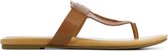 UGG Vrouwen Leren    Slippers /  Teenslipper - 1119756 - Bruin - Maat 42