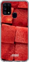 Samsung Galaxy M31 Hoesje Transparant TPU Case - Sweet Melon #ffffff