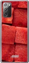Samsung Galaxy Note 20 Hoesje Transparant TPU Case - Sweet Melon #ffffff